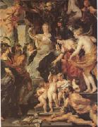 Peter Paul Rubens The Happiness of the Regency (mk05) Spain oil painting artist